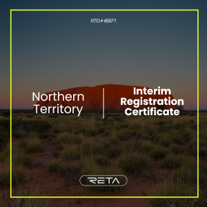 NT Interim Registration Certificate